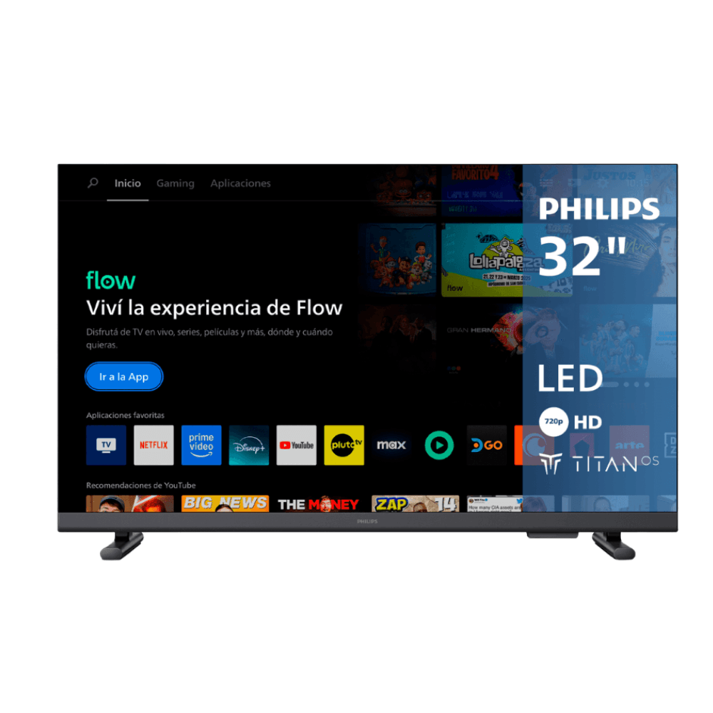 Smart TV Philips 32PHD6910/77 32" LED Full HD Titan OS